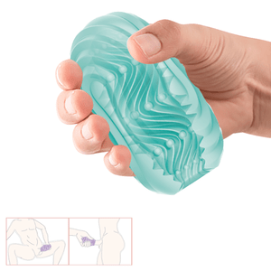 Egg Ovo Masturbador Masculino Formato Cápsula Texturizado