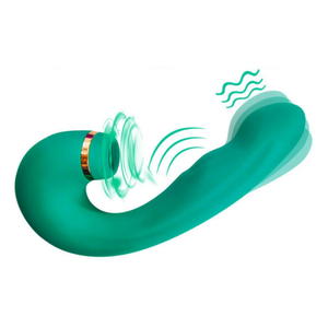 Vibrador 3 em 1 Sugador Clitoriano com Linguinha Penetrador Ponto G com Pulsação e Vibração