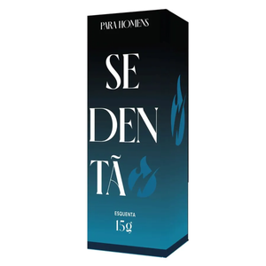 Sedentão Gel Vasodilatador Excitante Masculino Comestível Esquenta 15g