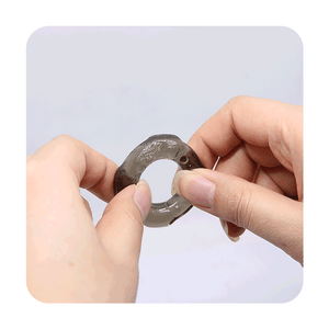 Anel Peniano em Silicone Flexível Kit com 3 Unidades