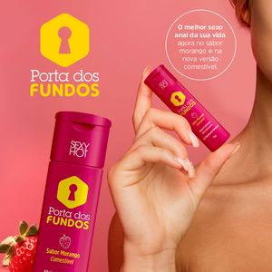 Gel Anal Dessensibilizante Porta dos Fundos Deslizante Beijável 15g