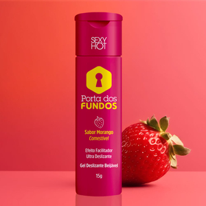 Gel Anal Dessensibilizante Porta dos Fundos Deslizante Beijável 15g