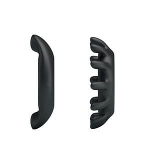 Kit Anel Peniano Texturizado em Silicone Flexível e Resistente 2 Unidades
