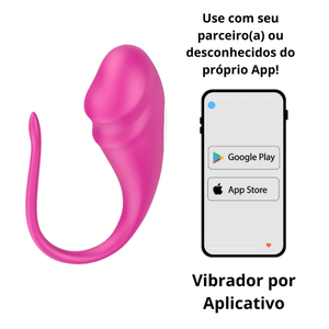 Vibrador de Casal Aplicativo Interação Chat e Ligação