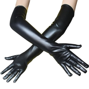 Par de Luvas Longa 3/4 Sexy em Lycra Cirré