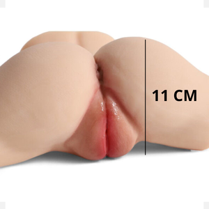 Masturbador Bumbum Feminino Vagina Labios Ocultos Anus