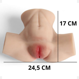 Masturbador Bumbum Feminino Vagina Labios Ocultos Anus