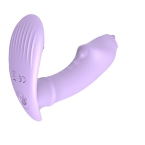Vibrador De Calcinha Penetrável com Língua Via Aplicativo Interativo com Chat