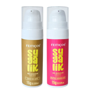 Sugalik Gel Excitante com Efeito Pulsação e Sucção Potente 15g