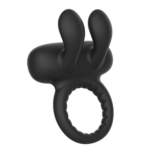 Anel Peniano com Vibrador Estimulador de Clitóris 10 Modos Recarregável