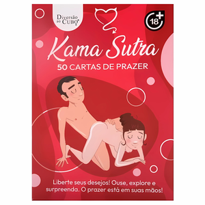 Baralho Sensual Posições Kama Sutra 50 Cartas de Prazer