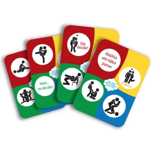 Jogo para Casais Gay Kama Sutra com Dado e Raspadinha de Posições