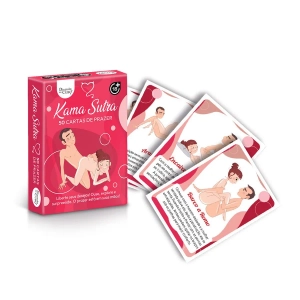 Baralho Sensual Posições Kama Sutra 50 Cartas de Prazer