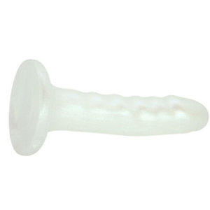 Pênis Realista Cintilante com Toque Acetinado e Ventosa 17cm