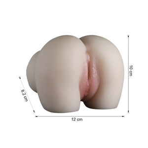 Masturbador Bunda Realista com Vagina Texturizada Penetrável