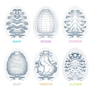 Egg Ovo Masturbador Masculino com Texturas Internas