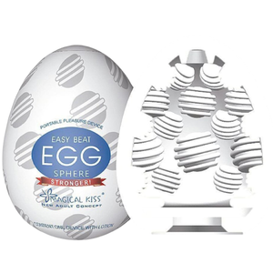 Egg Ovo Stronger Masturbador Masculino com Texturas Internas
