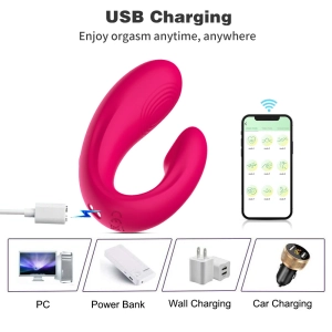 Vibrador Casal Via Aplicativo Celular Chat e Interação Longa Distância