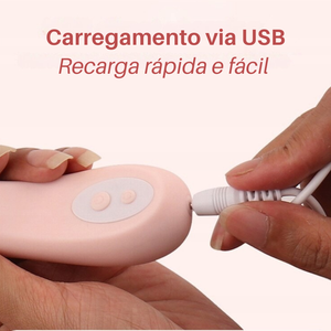 Vibrador Personal com 12 Modos de Vibração Recarregável