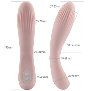 Vibrador Personal com 12 Modos de Vibração Recarregável