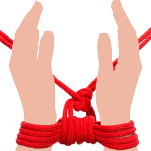 Corda Shibari Fetiche Sado Bondage em Algodão 10m