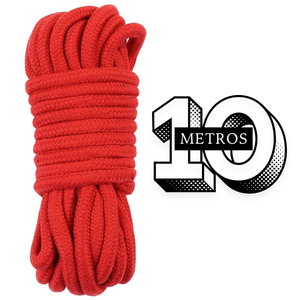 Corda Shibari Fetiche Sado Bondage em Algodão 10m