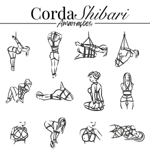Corda Sado Shibari em Algodão Bondage Rope 10m
