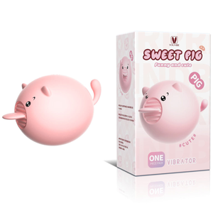 Vibrador Mini Estimulador Clitoriano em formato de Porquinho Sweet Pig