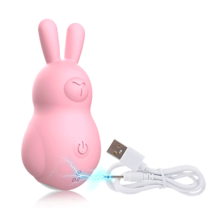 Vibrador Estimulador Clitoriano Coelhinho Recarregável 10 Modos