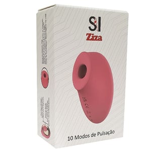 Vibrador Mini Sugador Super Potente 10 Modos de Pulsação