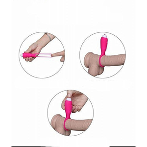 Anel Peniano com Vibro e Cerdas Estimuladoras Clitoriano