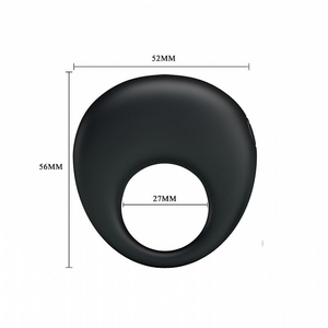 Anel Peniano Silicone Resistente com Vibrador