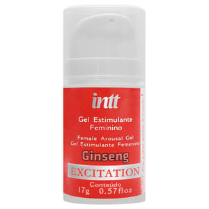 Gel Excitante Feminino Excitation com Ginseng Mix de Sensações 17ml