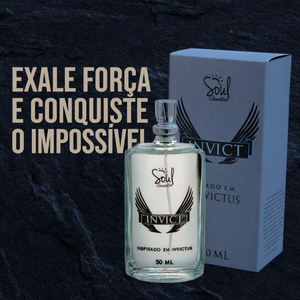 Perfume Colônia Masculina Invict Inspiração Invictus 50ml