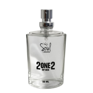Perfume Colônia Masculina 2one2 Vip Men Inspiração 212 Vip Men 50ml
