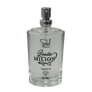 Perfume Colônia Feminina Linda Milion Inspiração Lady Million 50ml