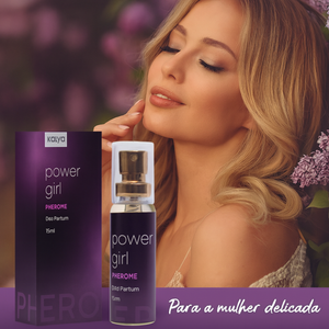 Perfume Feminino Inspiração La Vie Est Belle com Feromônios Power Girl Pherome 15ml