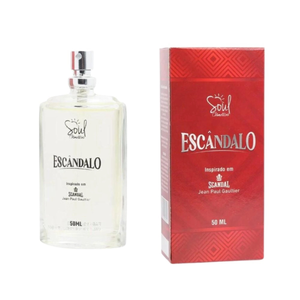 Perfume Colônia Masculina Escândalo Inspiração Scandal Jean Paul Gaultier 50ml