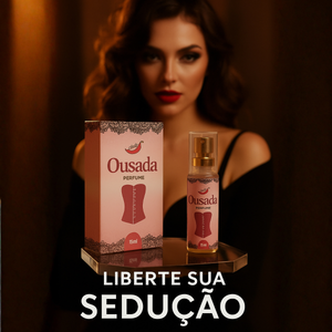 Perfume Feminino Ousada com Feromônios Fragrância Afrodisíaca 15ml