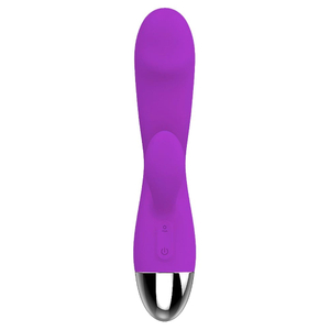 Vibrador Rabbit Ponto G em Silicone Flexível 12 Modos de Vibração