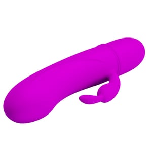 Mini Vibrador Rabbit Ponto G à Pilha 10 Modos de Vibração