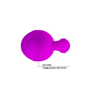 Mini Vibrador Rabbit Ponto G à Pilha 10 Modos de Vibração