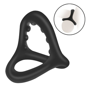 Anel Peniano Estrangulador de Escroto em Silicone Flexível