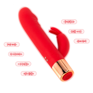 Vibrador Rabbit Ponto G Recarregável 10 Modos