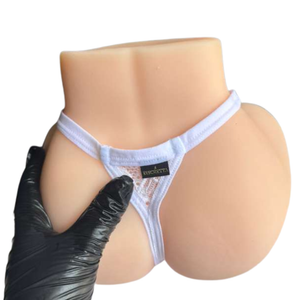 Masturbador Masculino Bunda Realista Vagina e Ânus em CyberSkin 2,3kg