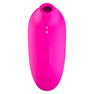 Vibrador Sugador 2 em 1 Pulsação e Tapping 8 Modos Duplo Estímulo