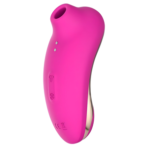 Vibrador Sugador 2 em 1 Pulsação e Tapping 8 Modos Duplo Estímulo