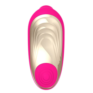 Vibrador Sugador 2 em 1 Pulsação e Tapping 8 Modos Duplo Estímulo