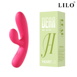 Mini Vibrador Rabbit Recarregável com Estimulador Clitoriano 10 Modos