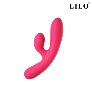 Mini Vibrador Rabbit Recarregável com Estimulador Clitoriano 10 Modos